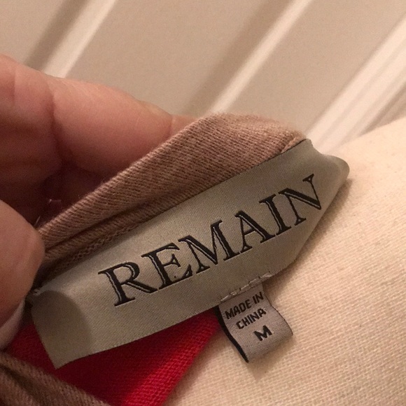 Red and tan striped cardigan - Picture 5 of 5